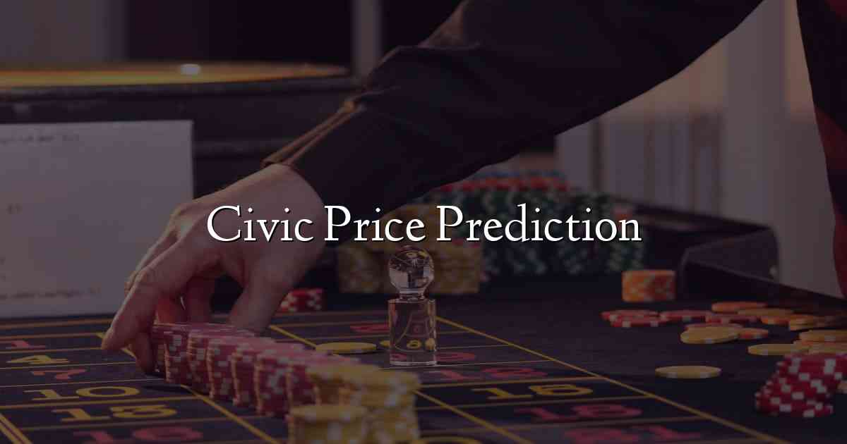 Civic Price Prediction